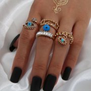 Evil Eye Finger rings