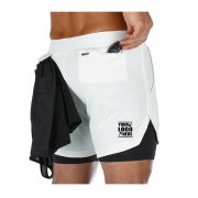 Men's 2 in 1 5＂ Gym Athletic Workout Shorts