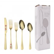 A8033 25 Pack Stainless Steel Flatware Cutlery Set