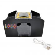 A8063 Casino 2-Deck USB/Battery Operated Card shuffler